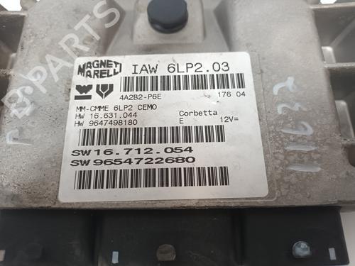 Engine control unit (ECU) PEUGEOT 206 Hatchback (2A/C) 1.4 16V | BP18150275M57 