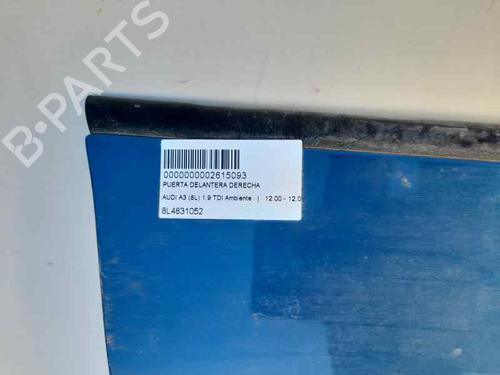 Right front door AUDI A3 (8L1) 1.9 TDI | BP12769135C3 