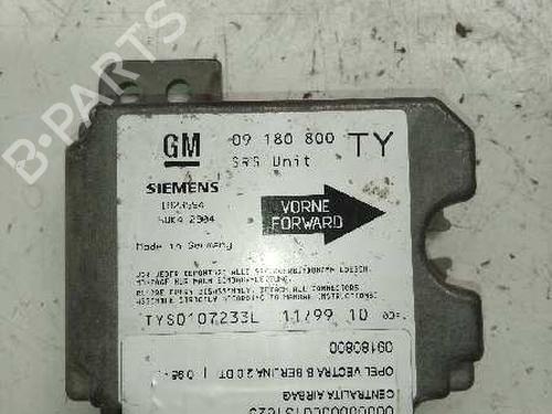 Used ECU airbags OPEL VECTRA B (J96) 2.0 DTI 16V (F19) (101 hp) 12701578