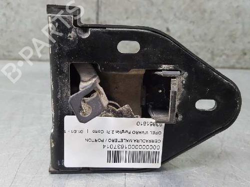 Used Tailgate lock OPEL VIVARO A Van (X83) 1.9 DTI (F7) (101 hp) 12715082