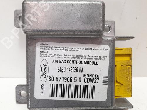 Kollisjonspute styreenhet FORD MONDEO I Turnier (BNP) 2.0 i 16V (136 hp) 12729928