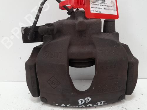 Used Right front brake caliper RENAULT LAGUNA II (BG0/1_) 1.9 dCi (BG08, BG0G) (120 hp) 12784088