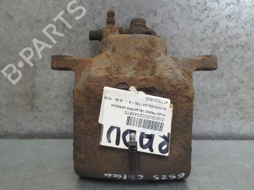 Used Right front brake caliper TOYOTA CELICA Coupe (_T23_) 1.8 16V VT-i (ZZT230_, ZZT230) (143 hp) 12736610