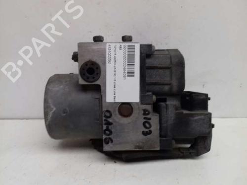 Used ABS pump TOYOTA COROLLA (_E12_) 1.6 VVT-i (ZZE121_, ZZE121R) (110 hp) 12758456