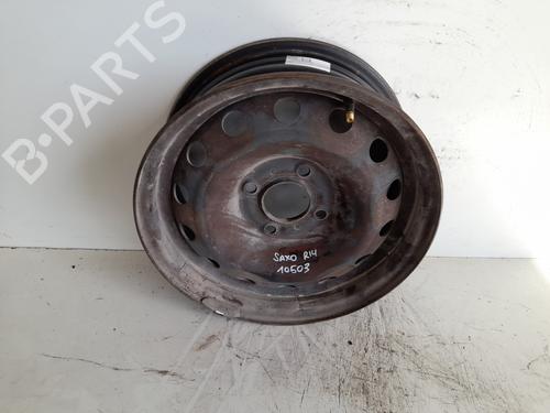 Used Rim CITROËN SAXO (S0, S1) 1.5 D (57 hp) 12793107