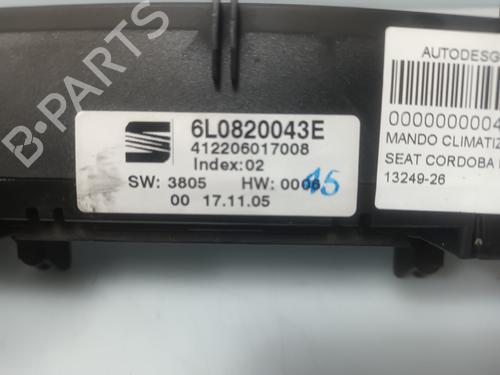 Climate control SEAT CORDOBA (6L2) 1.9 TDI | BP32095178I5 - Image 2
