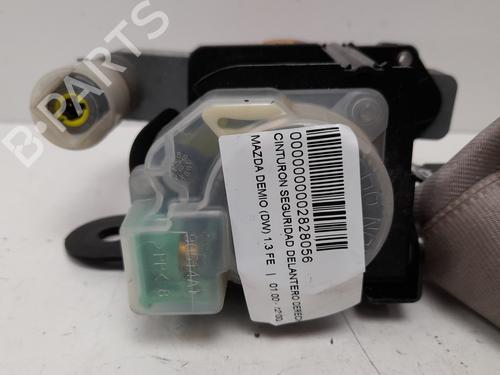 Sikkerhedssele foran højre MAZDA DEMIO (DW) 1.3 i 16V (DW3W) (72 hp) 12779102