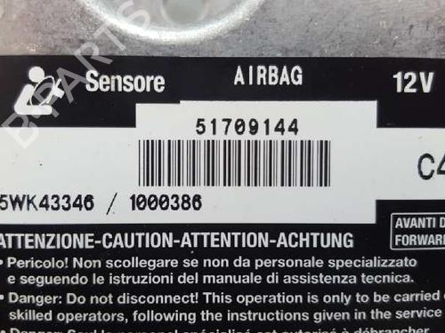 ECU airbags FIAT STILO (192_) 2.4 20V (192_XD1A, 192AXD12) | BP12734479M53 