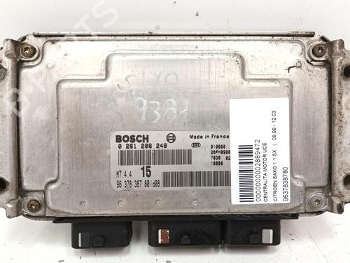 Engine control unit (ECU) CITROËN SAXO (S0, S1) 1.1 X, SX | BP12781637M57 