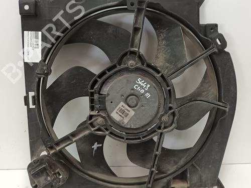Used Radiator fan RENAULT CLIO III (BR0/1, CR0/1) 1.4 16V (98 hp) 12792340