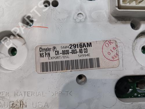 Zestaw wskaźników / Licznik JEEP GRAND CHEROKEE II (WJ, WG) 2.7 CRD 4x4 | BP30699119C47