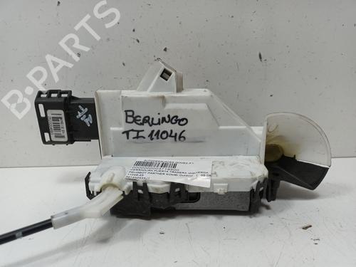 Used Rear left lock PEUGEOT PARTNER Box Body/MPV [2008-2025]  16655951