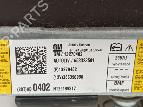 Driver airbag OPEL INSIGNIA A Sports Tourer (G09) 2.0 CDTI (35) | BP12781466C9 