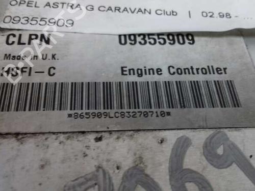 Engine control unit (ECU) OPEL ASTRA G Estate (T98) 1.4 16V (F35) | BP12748580M57 