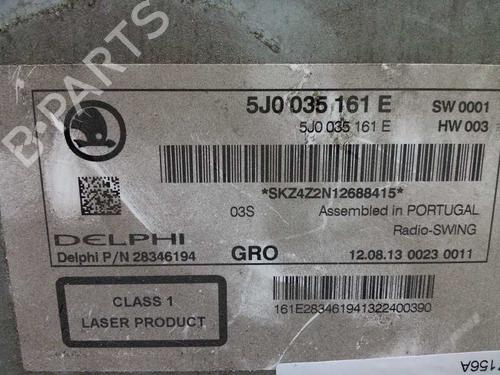 Radio SKODA RAPID (NH3, NK3, NK6) 1.6 TDI | BP12748620E6 