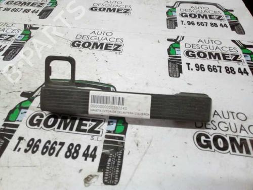Used Front left exterior door handle CITROËN C15 Box Body/MPV (VD_) 1.8 D (60 hp) 12797655