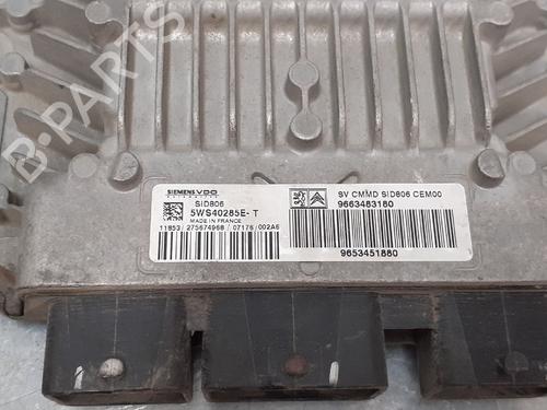 Engine control unit (ECU) CITROËN C2 (JM_) 1.4 HDi | BP12718677M57 