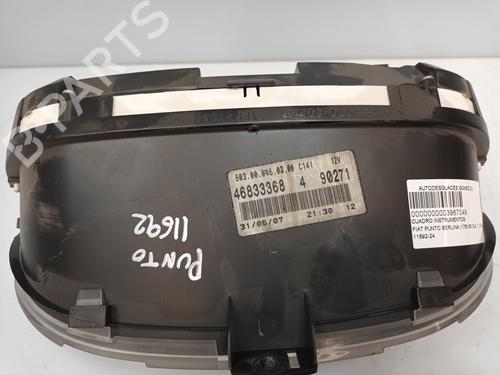 Instrument cluster FIAT PUNTO (176_) 60 1.2 (176AP, 176AR, 176AQ, 176BB) | BP19023836C47 