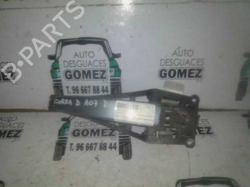 Used Front left exterior door handle OPEL CORSA D (S07) 1.2 LPG (L08, L68) (83 hp) 12798087