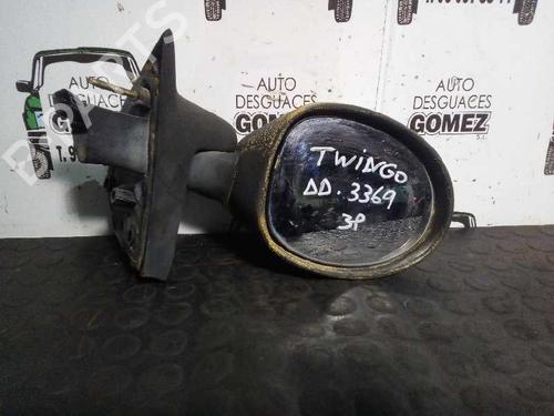 Used Right mirror RENAULT TWINGO I (C06_) 1.2 (C063, C064) (55 hp) 12691224