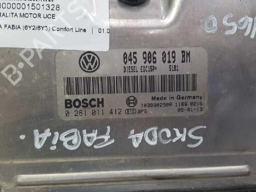 Engine control unit (ECU) SKODA FABIA I (6Y2)  | BP12710170M57 
