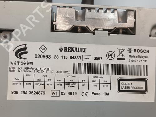 Radio RENAULT KOLEOS I (HY_) 2.0 dCi (HY0K) | BP19637544E6 