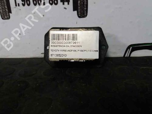 Used Heater resistor TOYOTA YARIS (_P1_) 1.0 (SCP10_, SCP10R) (68 hp) 12815086