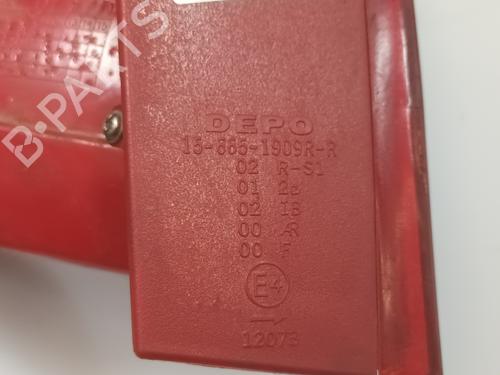 Right taillight SKODA OCTAVIA II (1Z3) 1.9 TDI | BP19265896C35 