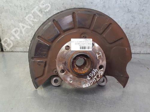 Used Left front steering knuckle VW SCIROCCO III (137, 138) 1.4 TSI (122 hp) 12710234