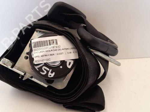 Used Front right seatbelt OPEL ASTRA H (A04) [2004-2014]  12727263