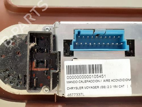 Climate control CHRYSLER VOYAGER / GRAND VOYAGER III (GS_, NS_)  | BP12930622I5 