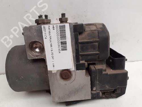 ABS Bremseaggregat FIAT MULTIPLA (186_) 1.9 JTD 105 (186AXB1A) (105 hp) 12816884