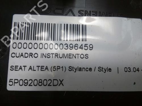 Instrument cluster SEAT ALTEA (5P1)  | BP12798441C47 