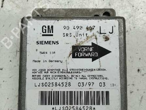 Airbag styreenhed OPEL OMEGA B (V94) 2.0 DTI 16V (F69, M69, P69) | BP12701577M53 