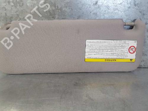 Right sun visor TOYOTA PRIUS Liftback (_W2_) 1.5 Hybrid (NHW20_, NHW20R) | BP12768958I2 