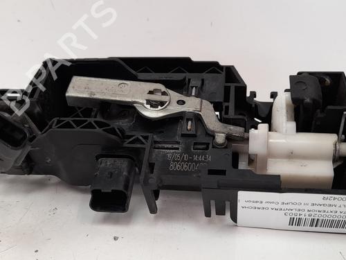 Front right exterior door handle RENAULT MEGANE III Coupe (DZ0/1_) 1.5 dCi (DZ0B) | BP12778454C129 