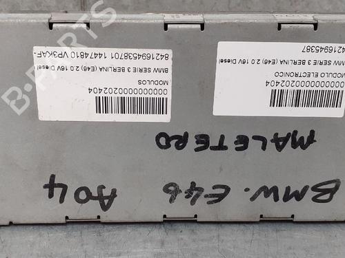 Used Electronic module BMW 3 (E46) 320 i (150 hp) 12734917