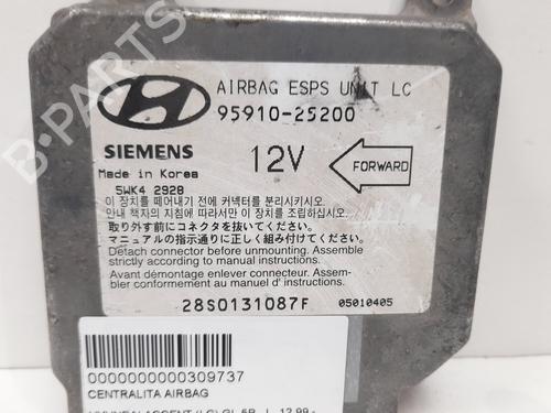 Used ECU airbags HYUNDAI ACCENT II (LC) 1.3 (86 hp) 12787861