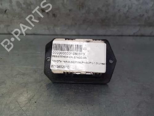 Used Heater resistor TOYOTA YARIS (_P1_) 1.0 (SCP10_, SCP10R) (68 hp) 12712732