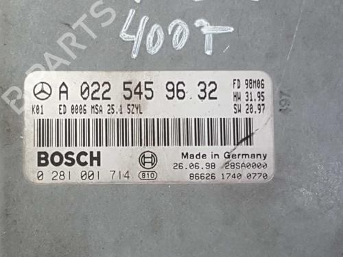 Engine control unit (ECU) MERCEDES-BENZ C-CLASS (W202) C 250 Turbo-D (202.128) | BP12701155M57 