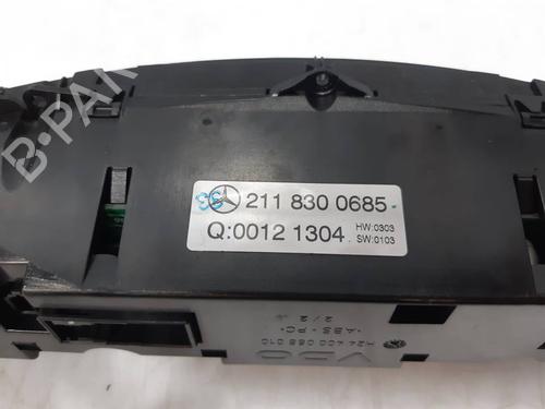 Climate control MERCEDES-BENZ E-CLASS (W211) E 270 CDI (211.016) | BP40197735I5 - Image 2