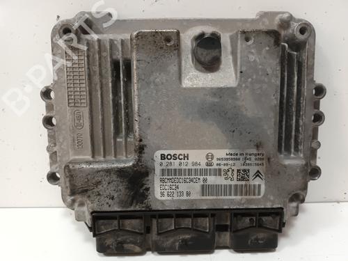 Used Engine control unit (ECU) PEUGEOT 407 SW (6E_, 6D_) 1.6 HDi 110 (109 hp) 16491173
