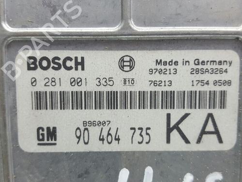 Computer motormanagement OPEL VECTRA B (J96)  | BP12857463M57 