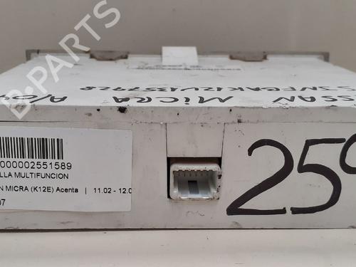 Display monitor NISSAN MICRA III (K12) 1.2 16V | BP12764633C48 