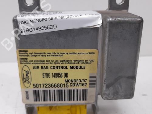 Kollisjonspute styreenhet FORD MONDEO II (BAP) 1.8 TD (90 hp) 12713007