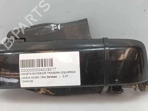 Used Rear left exterior door handle Rear left exterior door handle FIAT IDEA (350_) 1.3 D Multijet (90 hp) 34098347 34098347