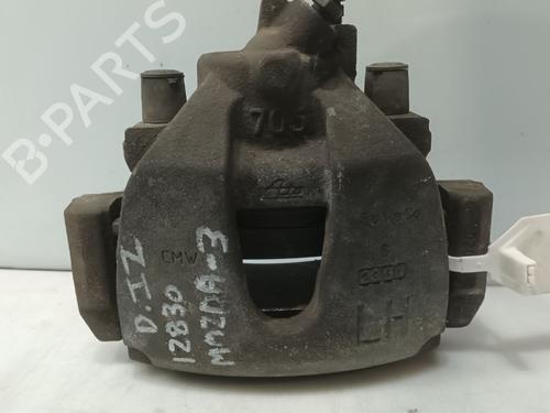 Used Left front brake caliper MAZDA 3 (BL) 1.6 MZR (BL14) (105 hp) 30680515