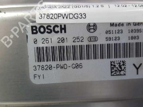 Engine control unit (ECU) HONDA JAZZ II (GD_, GE3, GE2) 1.2 i-DSI (GD5, GE2) | BP12708339M57 