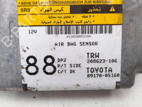 ECU airbags TOYOTA AVENSIS Saloon (_T25_) 1.8 VVT-i (ZZT251_, ZZT251R) | BP12702892M53 
