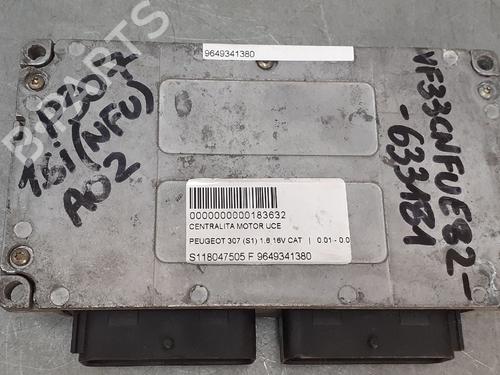 Engine control unit (ECU) PEUGEOT 307 (3A/C) 1.6 16V | BP12724895M57 
